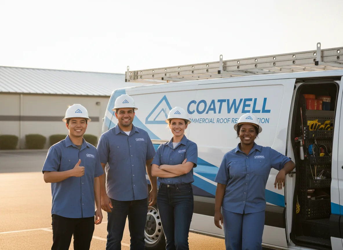 Commercial roof coating company in South Sterling, PA